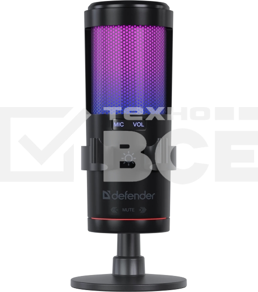 Игровой стрим микрофон Defender Impulse GMC 400 USB