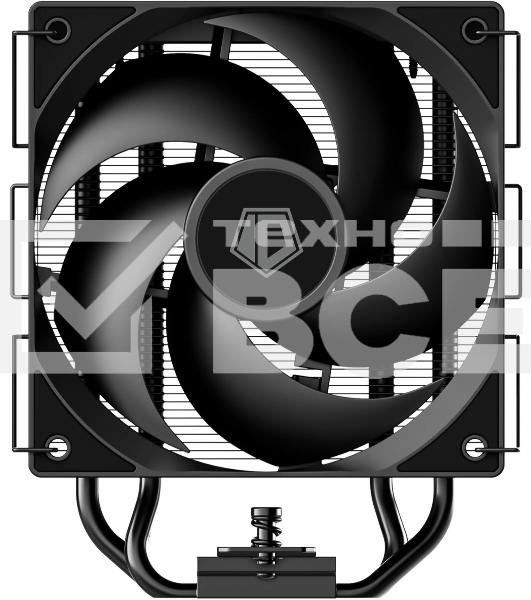 Кулер для процессора ID-COOLING SE-214-XT V2 черный LGA1851/1700/1200/115X/AM5/AM4 (16шт/кор, TDP 200W, PWM, 4 тепл.трубки прямого контакта, FAN 120мм) RET