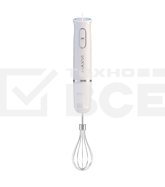 Блендер ручной Maxvi HB1031S белый