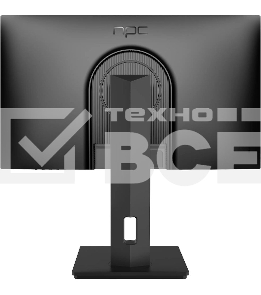 Монитор 27' NPC MQ2718-A IPS 2560x1440, 100 Гц, 1 мс, 16:9, 350 кд/м², HDMI 2.0, DP 1.4, 3.5 Jack, USB 2.0, динамики (2x3 Вт), FreeSync, G-Sync, регулировка по высоте, черный