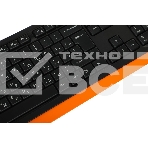 Комплект клавиатура+мышь A4Tech FStyler F1010 проводной, USB, 1600 DPI, чёрный/оранжевый, фото12