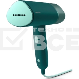 Отпариватель Philips STH3020/70 темно-зеленый, 1000 Вт, 20 г/мин, 120 мл