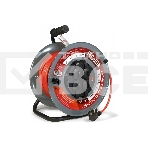 Удлинитель силовой Ресанта СУ-3х1,5-50/3 (61/118/8) 2x1.0кв.мм 4розет. 40м ПВС катушка серый, фото 1