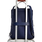 Рюкзак женский Piquadro Lyra CA6216W92T/BLU темно-синий нейлон/натур.кожа, фото6