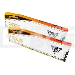 Оперативная память Patriot Viper Elite 5 TUF Gaming, DDR5, 48GB (2x24 GB), 6600 MHz, CL34, радиатор, RGB, белый, фото4