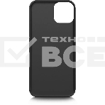 Чехол (клип-кейс) BORASCO Silicone Case, для Apple iPhone 13, черный (матовый), фото 1