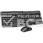 Клавиатура + мышь Оклик S275W клав:черный мышь:черный USB беспроводная slim Multimedia (1993113), фото 1