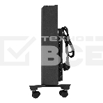 Конвектор Denzel XCE-1000B черный, 1000 Вт, 15 м2, термостат, фото16
