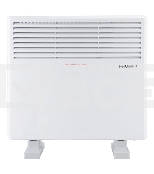 Конвектор Neoclima COMFORTE T 1.0 белый, 1000 Вт, 15 м2, термостат