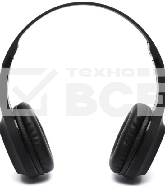 Наушники накладные Hoco Charm W46 черный беспроводные bluetooth оголовье