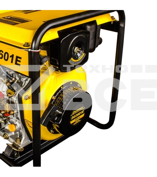 Электрогенератор дизельный Champion DG3601E, 3 кВт, 80 дБ, 80 кг