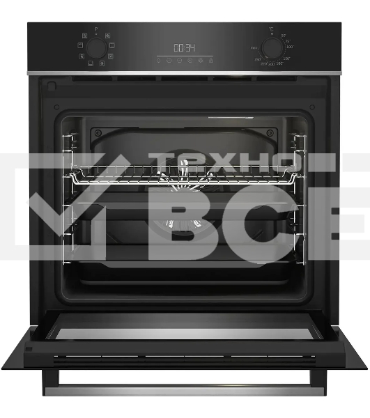 Встраиваемый духовой шкаф электрический Beko BBIM13300X черный