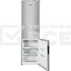 Холодильник Atlant ХМ-4626-181 серебристый двухкамерный 251/119л морозилка снизу, фото4