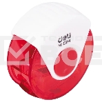 Точилка для карандашей ручная Deli E0554 1 отверстие пластик ассорти европодвес, фото2