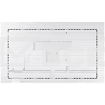 Панель Samsung WM65B Flip Chart Pro белый, 65 