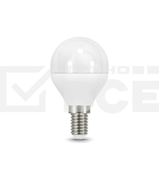 Лампа светодиодная Gauss Led Globe-dim E14 7Вт 4100К диммируемая