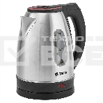 Чайник электрический DELTA DL-1114 нерж. с красным, фото2