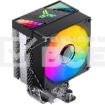 Кулер для процессора JONSBO CR-1400 V2 ARGb (180W, 4-pin PWM, 133мм, Al/Cu, 4x6мм, ARGb, 1x92мм, 38.2CFM, 33.8dBA, 2200RPM, S: 1700/1200/115X, AM4/AM5 черный), фото10