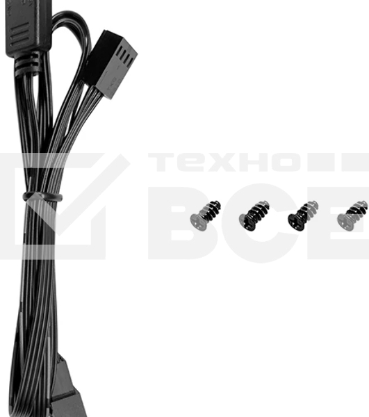 Вентилятор для корпуса Deepcool FL12 SE ARGb 120х120x25 черный 4-pin 28.67дБ (упак.:1шт) (R-FL12SE-BKAPN1-G) Ret