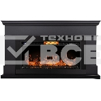 Каминокомплект: Очаг Royal Thermo Aurora RTFP/P-AR40LS, портал California 42/40/36, графит, фото2