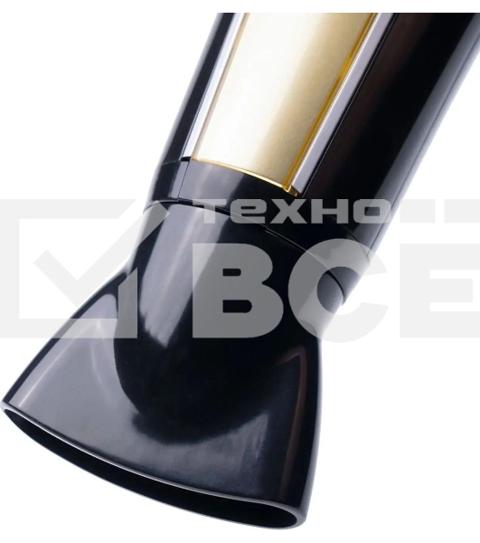 Фен Galaxy GL 4316 черный/золотистый, 2200 Вт