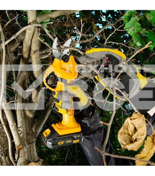 Секатор аккумуляторный Denzel CP-30, 18В Li-Ion