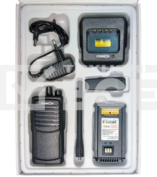 Рация Грифон G-34 16кан. до 15.20км компл.:1шт аккум. черный (FN61003)