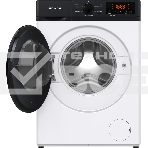 Стиральная машина Hyundai WME8215 класс: A загр.фронтальная макс.:8кг белый инвертер, фото 1