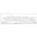 Клавиатура Oklick 305M (1875227) проводная, USB, белый, фото 1