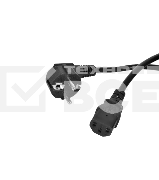 Шнур питания ЦМО С13-Schuko R-10-Cord-C13-S-1.8 (упак.:1шт) 1.8м черный