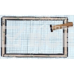 Сенсорное стекло (тачскрин) VTCP090A25-FPC-2.0, черное, фото2