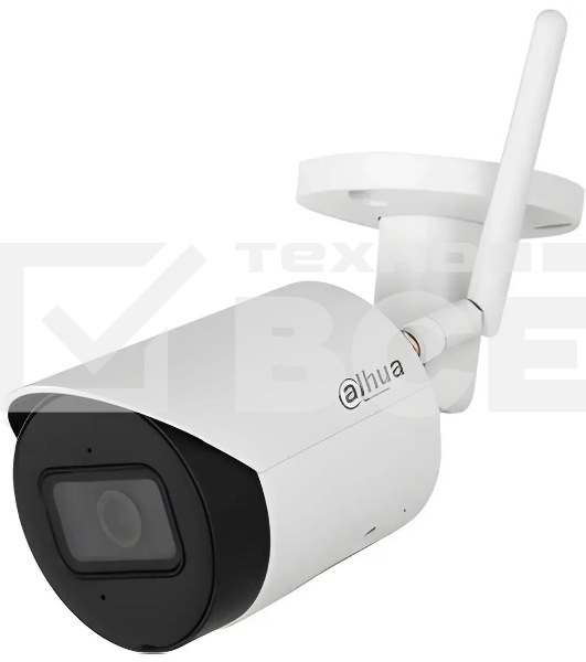 Камера видеонаблюдения IP Dahua DH-IPC-HFW1430DSP-SAW-0360B Wi-Fi 2.8-3.6мм цв. корп.:белый/черный