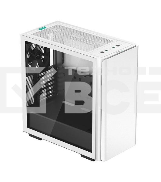 Компьютерный корпус Deepcool CK500 WH белый без БП ATX 2x120мм 1x140мм 2xUSB 3.0 audio bott PSU