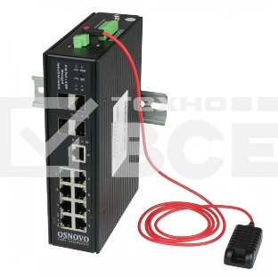 Коммутатор Osnovo SW-80804/ILS SW-80804/ILS(PORT 90W,300W) управляемый