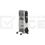 Масляный обогреватель Neoclima NC 9307 белый/черный, 1500 Вт, 15 м2, термостат 28742, фото3