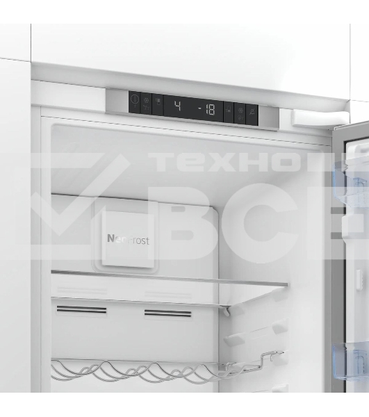 Холодильник Beko BCNA306E3S белый, 2 камеры, 215/69 л., морозилка снизу, No Frost