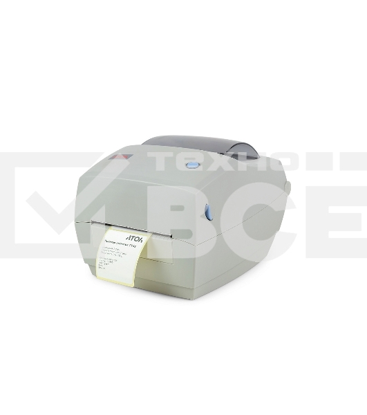 Принтер этикеток термотрансферный Атол ТТ42 203 dpi, 127 мм/сек, USB, RS-232, Ethernet, серый