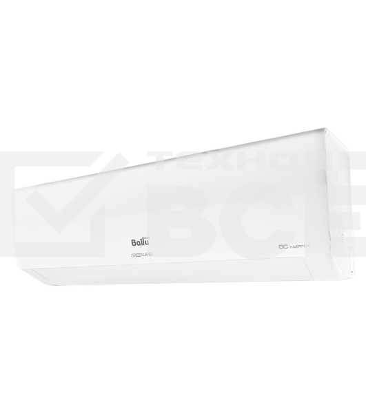 Блок внутренний сплит-системы Ballu BSGRI/in-12HN8_22Y инвертор, 12000 BTU, 32 м², 26 дБ, охлаждение, обогрев, осушение, белый (строго с арт 10441994)