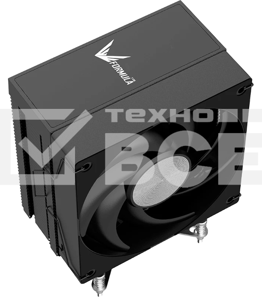 Устройство охлаждения(кулер) Formula Ice Boid 4PSD12 черный 120мм алюминий+медь 2200rpm 34db 4-pin 200W 157мм