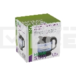 Чайник электрический Homestar HS-1056 1,2 л, 1630 Вт, стекло/пластик, черный, фото2