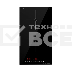 Индукционная варочная панель Kuppersberg ICI 306, High-Tech, индукция, 30 см, 2 зоны нагрева, 9 уровней мощности, inverter, таймер, пауза, Booster, слайдерное управление, черный, фото2