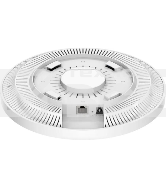 Точка доступа AX3000 Dual Band Ceiling Mount Wi-Fi 6 Access Point, Chipset MT7981, 802.11ax/ac/a/b/g/n, 2402Mbps at 5GHz + 574Mbps at 2.4GHz, 1 x 2.5G RJ45 Port, MU-MIMO, Support 12V DC or 802.3at PoE or Passive PoE, Internal Antennas, 48V passive PoE ada