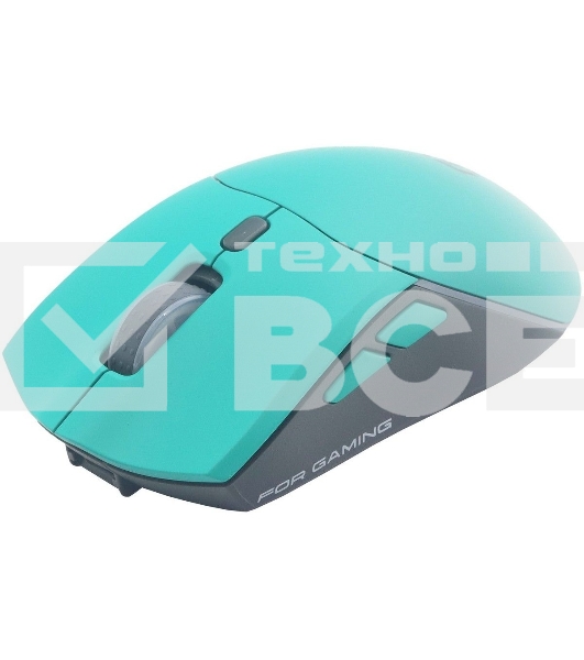 Мышь беспроводная/проводная Raskat MG009WR зеленый, 5000 dpi, радиоканал, USB, кнопки - 7