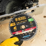 Пильный диск по дереву Denzel ф165 х 20 мм, 48 зубьев, тонкий 733277, фото2