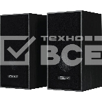 Акустическая система CBR CMS 700, 2.0, питание USB, 2х3 Вт (6 Вт RMS), материал корпуса MDF, 3.5 мм линейный стереовход,  черный, фото 1