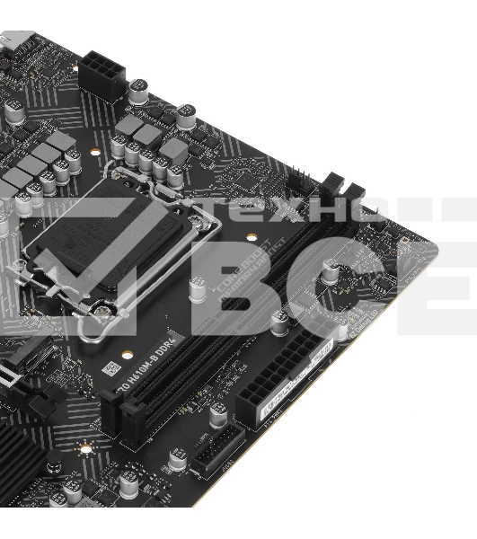 Материнская плата MSI PRO H610M-B Soc-1700 Intel H610 2xDDR5 mATX AC`97 8ch(7.1) GbLAN+HDMI+DP