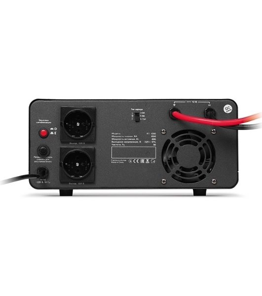 Источник бесперебойного питания SVEN RT-1000 черный
