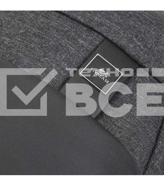 Рюкзак для ноутбука 15.6' Riva 8861 черный полиуретан/полиэстер