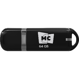 Флешка USB MORE CHOICE МФБ64 Black (4620202558947), 64GB, USB 3.0, R/W 25/15, черный