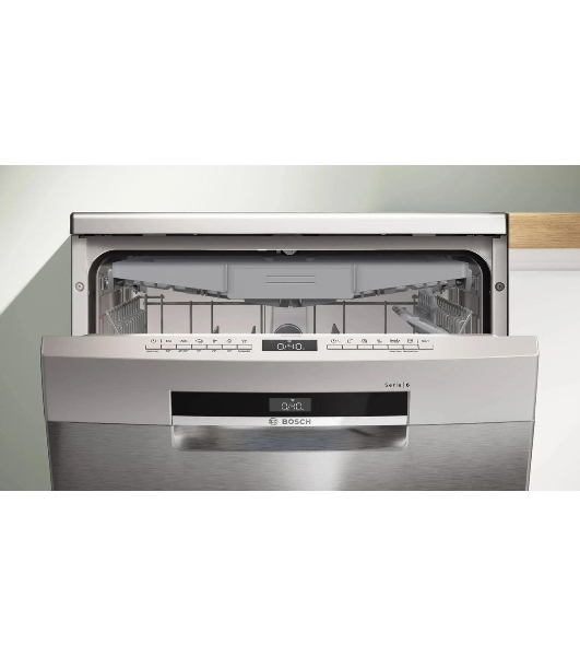 Посудомоечная машина Bosch Serie 6 SMS6EMI38Q, нержавеющая сталь, 60 см, 13 компл., 46 дБ, класс A